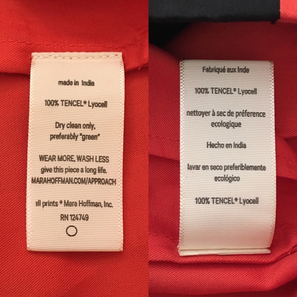 🚫SOLD🚫MARA HOFFMAN Colette Pants Colorblock - Picture 8 of 8